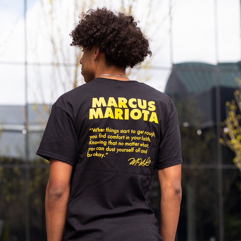 Legends of Oregon, Marcus Mariota, McKenzie SewOn, T-Shirt